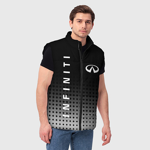 Мужской жилет Infiniti / 3D-Черный – фото 3