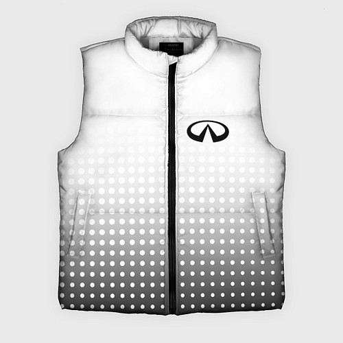 Мужской жилет Infiniti / 3D-Светло-серый – фото 1