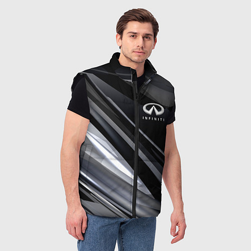 Мужской жилет Infiniti / 3D-Черный – фото 3