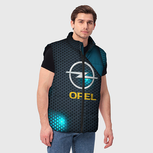 Мужской жилет OPEL ОПЕЛЬ / 3D-Черный – фото 3