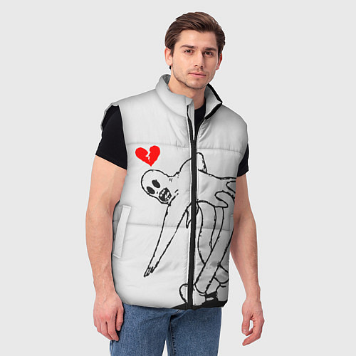 Мужской жилет GHOSTEMANE / 3D-Черный – фото 3