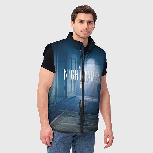 Мужской жилет Little Nightmares II / 3D-Черный – фото 3