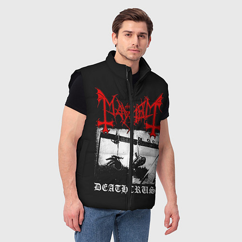 Мужской жилет Mayhem / 3D-Черный – фото 3
