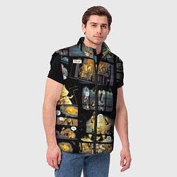 Мужской жилет LITTLE NIGHTMARES, цвет: 3D-черный — фото 2