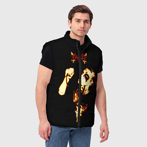 Мужской жилет Mayhem / 3D-Черный – фото 3