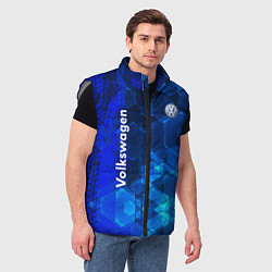 Мужской жилет Volkswagen, цвет: 3D-светло-серый — фото 2
