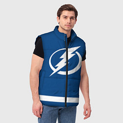 Мужской жилет Тампа-Бэй Лайтнинг Форма1, цвет: 3D-черный — фото 2