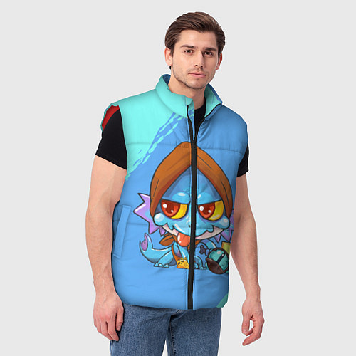 Мужской жилет Сларк Dota 2 / 3D-Красный – фото 3