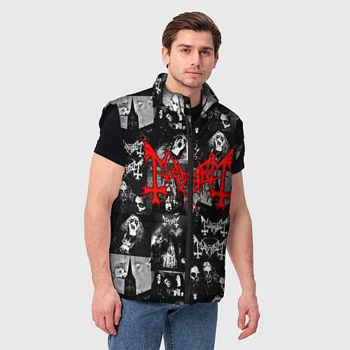 Мужской жилет MAYHEM / 3D-Черный – фото 3