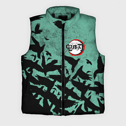 Мужской жилет DEMON SLAYER KIMETSU NO YAIBA, цвет: 3D-черный