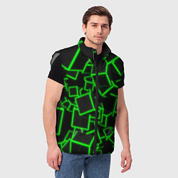 Мужской жилет Cyber cube, цвет: 3D-светло-серый — фото 2