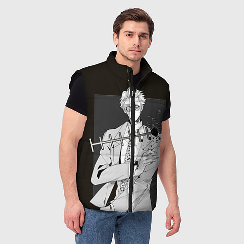 Мужской жилет Нанами Магическая Битва / 3D-Черный – фото 3