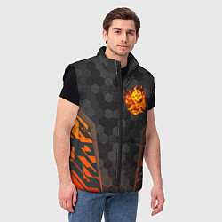 Мужской жилет CYBERPUNK 2077 SAMURAI КИБЕР, цвет: 3D-черный — фото 2