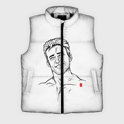 Мужской жилет Aniki, цвет: 3D-черный