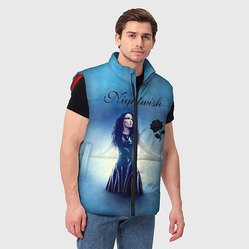 Мужской жилет Nightwish / 3D-Красный – фото 3