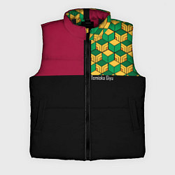 Мужской жилет Гию Томиока Kimetsu no Yaiba, цвет: 3D-черный