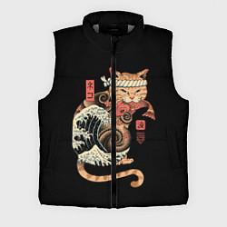 Мужской жилет Cat Wave, цвет: 3D-светло-серый