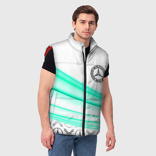 Мужской жилет МЕРСЕДЕС АКВА AQUA / 3D-Красный – фото 3