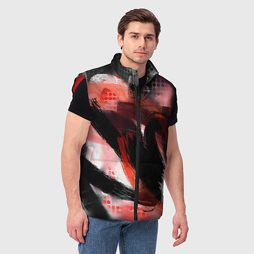 Мужской жилет MAY / 3D-Красный – фото 3