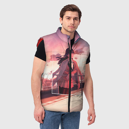 Мужской жилет Kakegurui Yumeko Jabami art / 3D-Красный – фото 3