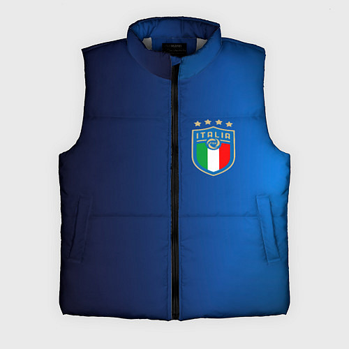 Мужской жилет Сборная Италии / 3D-Светло-серый – фото 1