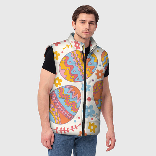 Мужской жилет Пасха / 3D-Черный – фото 3