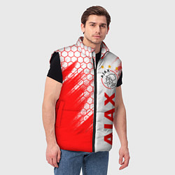 Мужской жилет FC AJAX AMSTERDAM ФК АЯКС, цвет: 3D-черный — фото 2