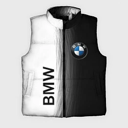 Мужской жилет Black and White BMW, цвет: 3D-черный