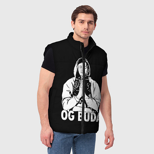 Мужской жилет OG Buda / 3D-Черный – фото 3