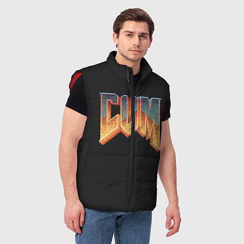 Мужской жилет Doom Gachi Remix / 3D-Красный – фото 3