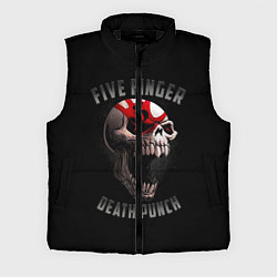 Мужской жилет Five Finger Death Punch 5FDP, цвет: 3D-черный