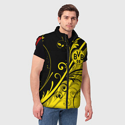 Мужской жилет ФК БОРУССИЯ FC BORUSSIA, цвет: 3D-красный — фото 2