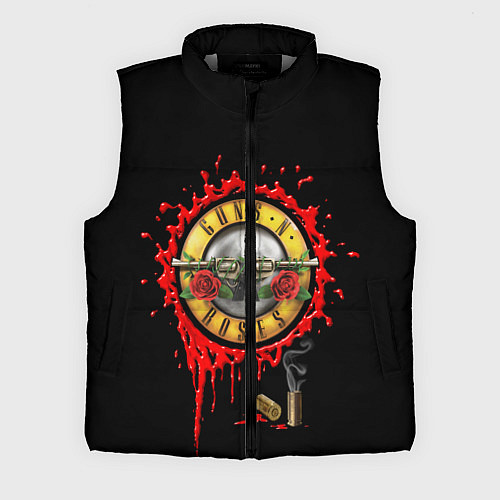 Мужской жилет GUNS N ROSES / 3D-Светло-серый – фото 1