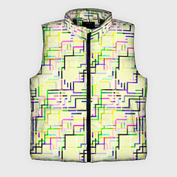 Мужской жилет Geometric Color, цвет: 3D-черный