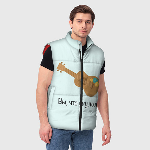 Мужской жилет Укулеле / 3D-Красный – фото 3