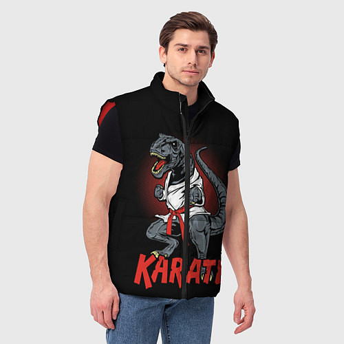 Мужской жилет KARATE T-REX / 3D-Красный – фото 3