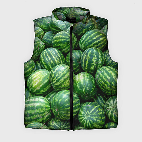 Мужской жилет Арбузы / 3D-Светло-серый – фото 1