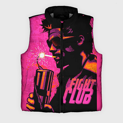 Мужской жилет Тайлер Дёрден с динамитом / 3D-Светло-серый – фото 1
