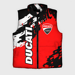 Мужской жилет DUCATI ДУКАТИ ГРАНЖ, цвет: 3D-черный