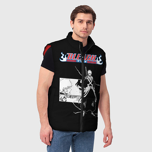 Мужской жилет Стильный блич ичиго курасаки / 3D-Красный – фото 3