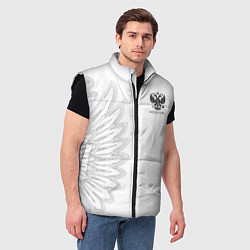 Мужской жилет Russia MSKSide - Colorless, цвет: 3D-черный — фото 2