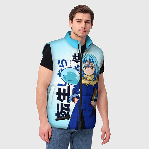 Мужской жилет Римуру Темпест, TenSura / 3D-Черный – фото 3