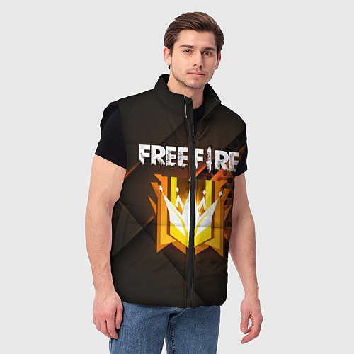 Мужской жилет FREE FIRE GRAND MASTER / 3D-Черный – фото 3