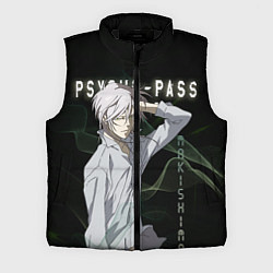 Мужской жилет Сёго Макисима Psycho-Pass, цвет: 3D-черный