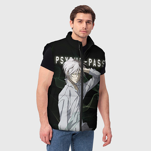 Мужской жилет Сёго Макисима Psycho-Pass / 3D-Черный – фото 3