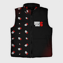 Мужской жилет ГТА 6, цвет: 3D-красный