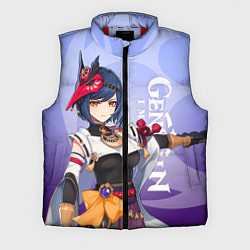 Мужской жилет Genshin Impact, Сара, цвет: 3D-красный