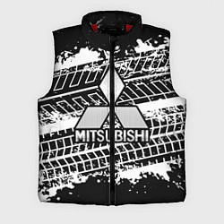 Мужской жилет MITSUBISHI СЛЕДЫ ШИН, цвет: 3D-красный