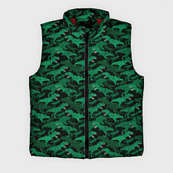 Мужской жилет Динозавры, цвет: 3D-красный