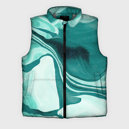 Мужской жилет Красочный развод / 3D-Светло-серый – фото 1